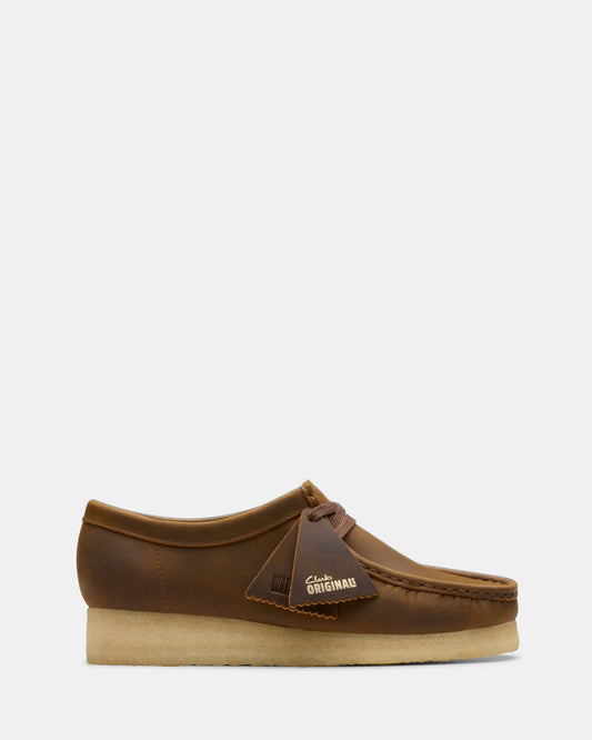 Image of Footwear. Productname: Wallabee. (w) Beeswax in Beeswax colour by brand - Clarks Originals