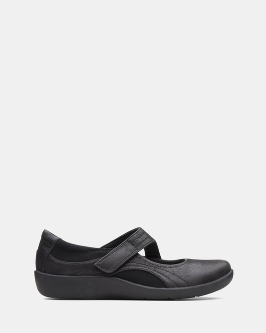 Image of Sneakers. Productname: Sillian Bella Black in Black colour by brand - Clarks