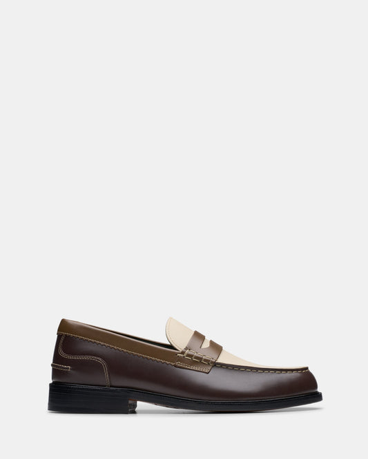 Image of Flats. Productname: Craftjames Lo Brown Combi in Brown Combi colour by brand - Clarks