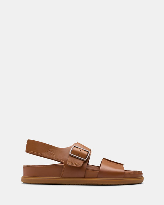 Image of Sandals. Productname: Torford Strap Tan Leather in Tan Leather colour by brand - Clarks
