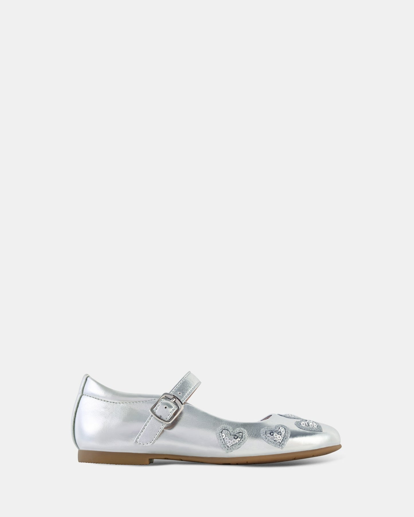 Image of Footwear. Productname: Arden Snr Silver in Silver colour by brand - Clarks