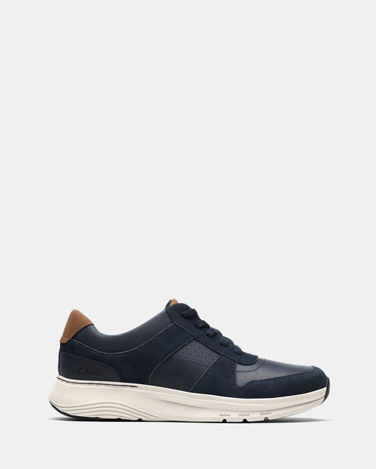 Image of Sneakers. Productname: Motion Trek Go Navy Combi in Navy Combi colour by brand - Clarks