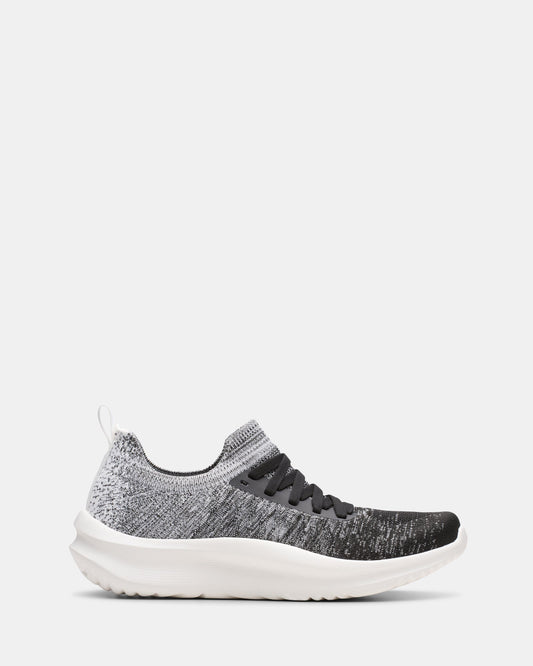 Image of Sneakers. Productname: Solevana Lace Black Combi in Black Combi colour by brand - Clarks
