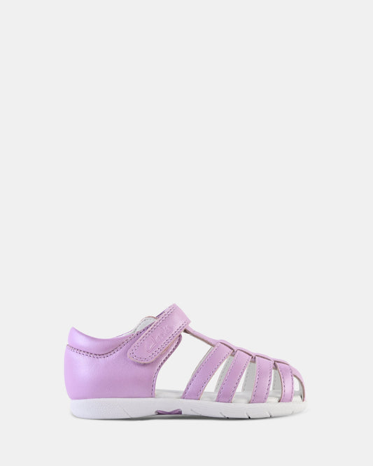 Image of Sandals. Productname: Shelly Violet in Violet colour by brand - Clarks