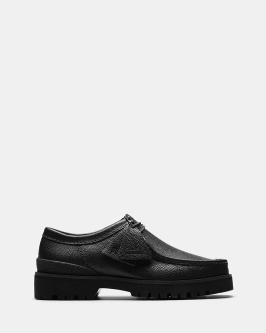 Image of Footwear. Productname: Walla Yukoner (m) Black Scotch Grain in Black Scotch Grain colour by brand - Clarks Originals