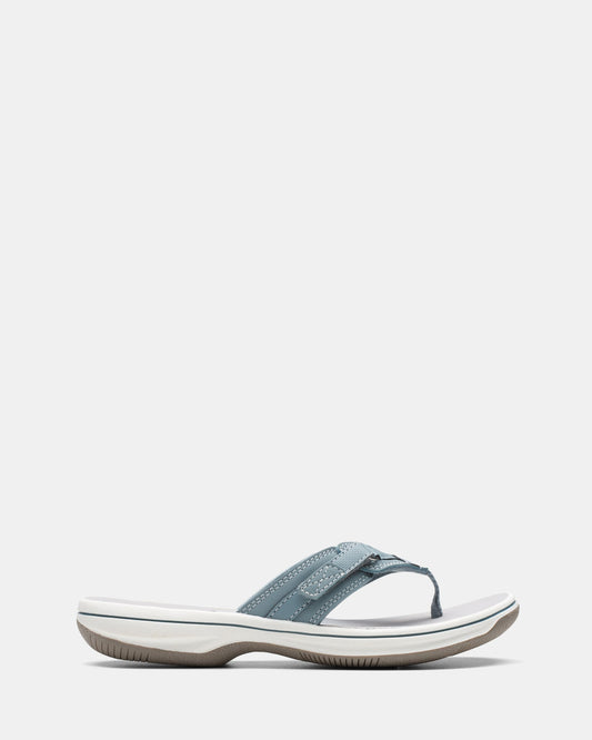 Image of Sandals. Productname: Brinkley Sea Blue Grey in Blue Grey colour by brand - Clarks