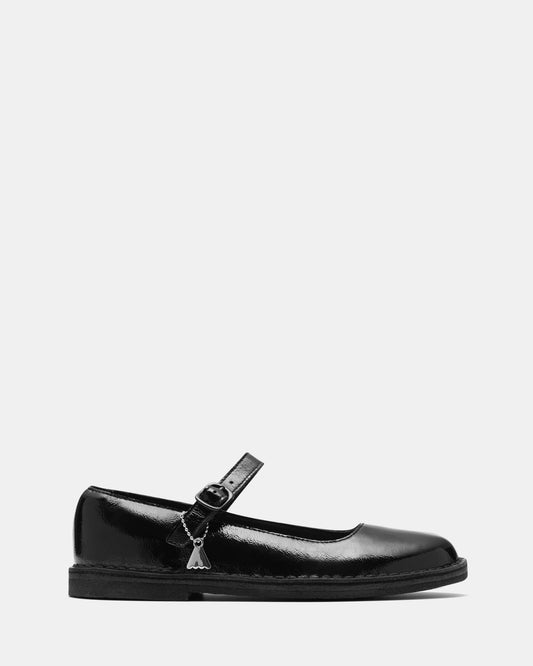 Image of Footwear. Productname: Desert Jane Black Patent in Black Patent colour by brand - Clarks Originals