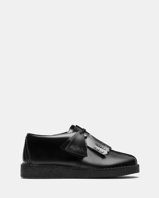 Image of Sneakers. Productname: Desert Trek. (w) Black Interest Leather in Black Interest Leather colour by brand - Clarks Originals