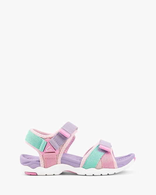 Image of Sandals. Productname: Thelma Pink/Lilac in Pink, Lilac colour by brand - Clarks