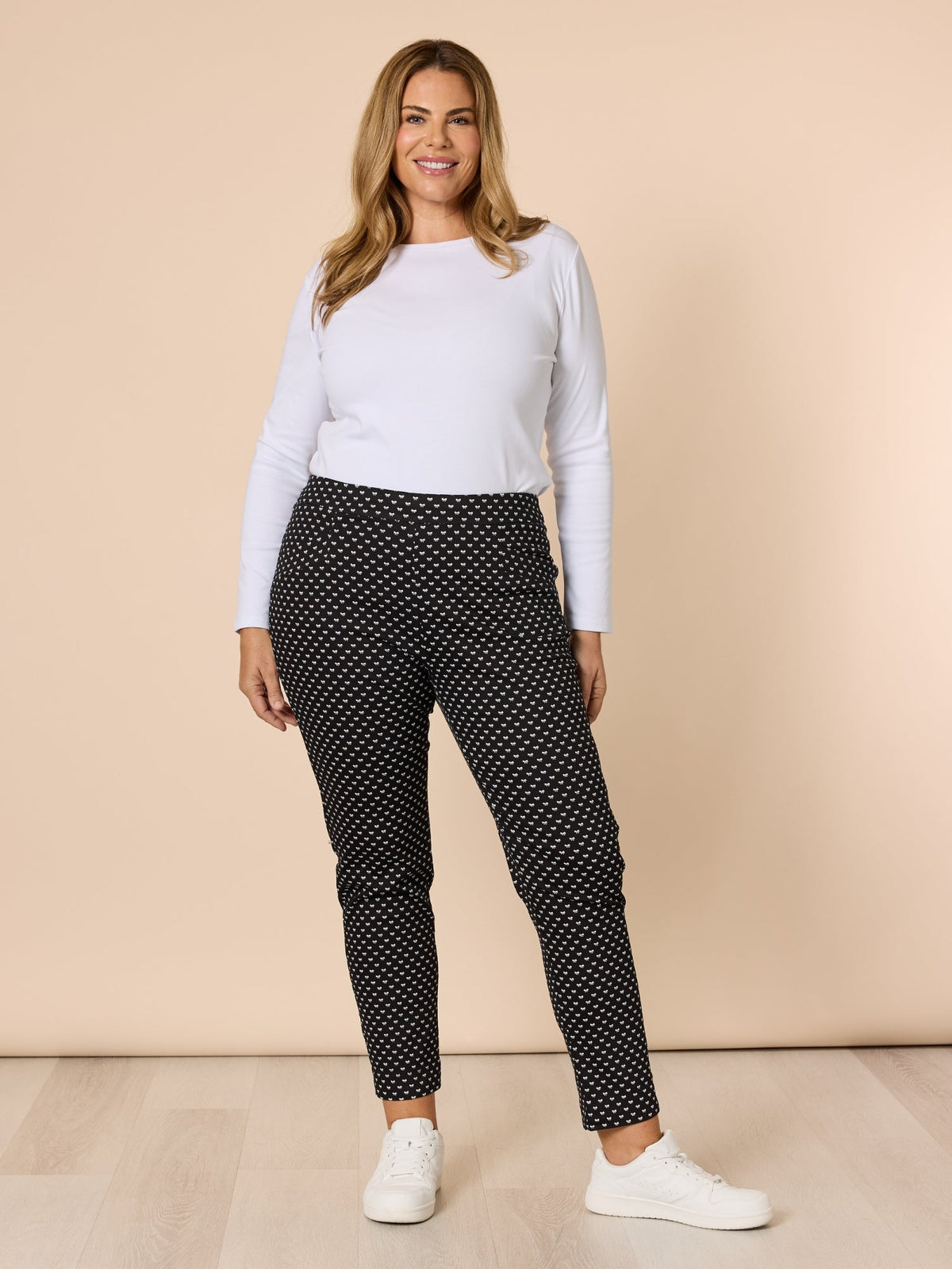 Gordon Smith Pretty Bow Print Pant (Black/White)