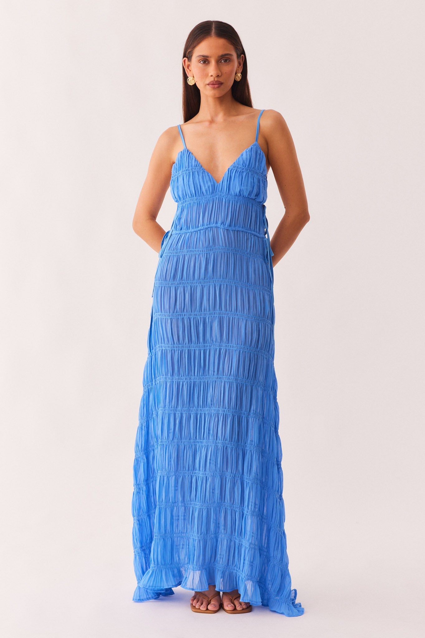 SNDYS LA LOUISIANE MAXI DRESS (Marine)