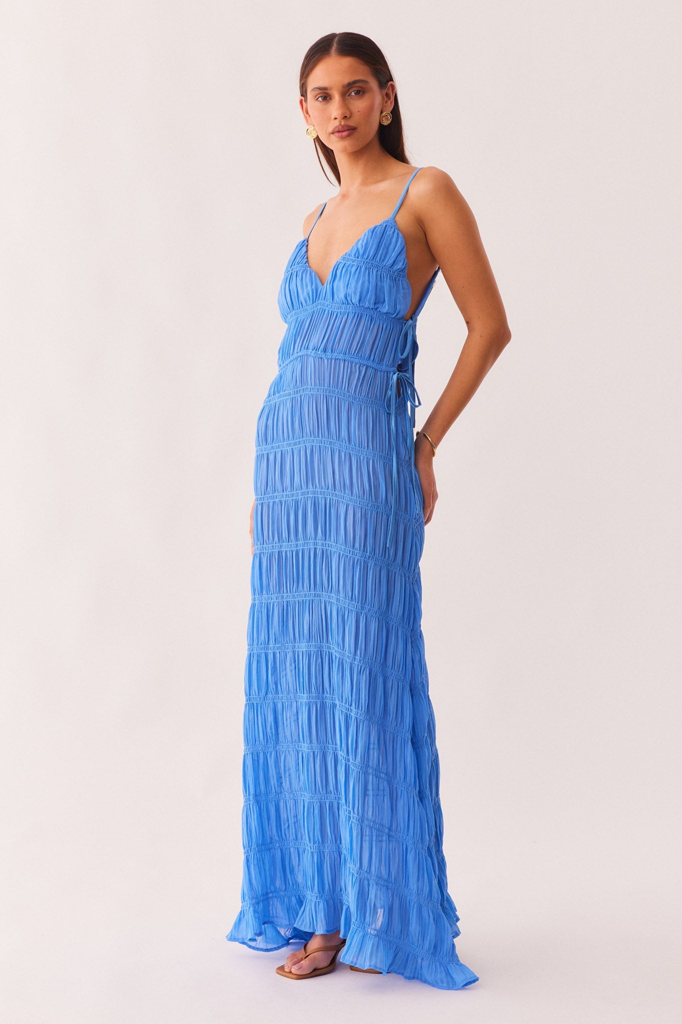 SNDYS LA LOUISIANE MAXI DRESS (Marine)