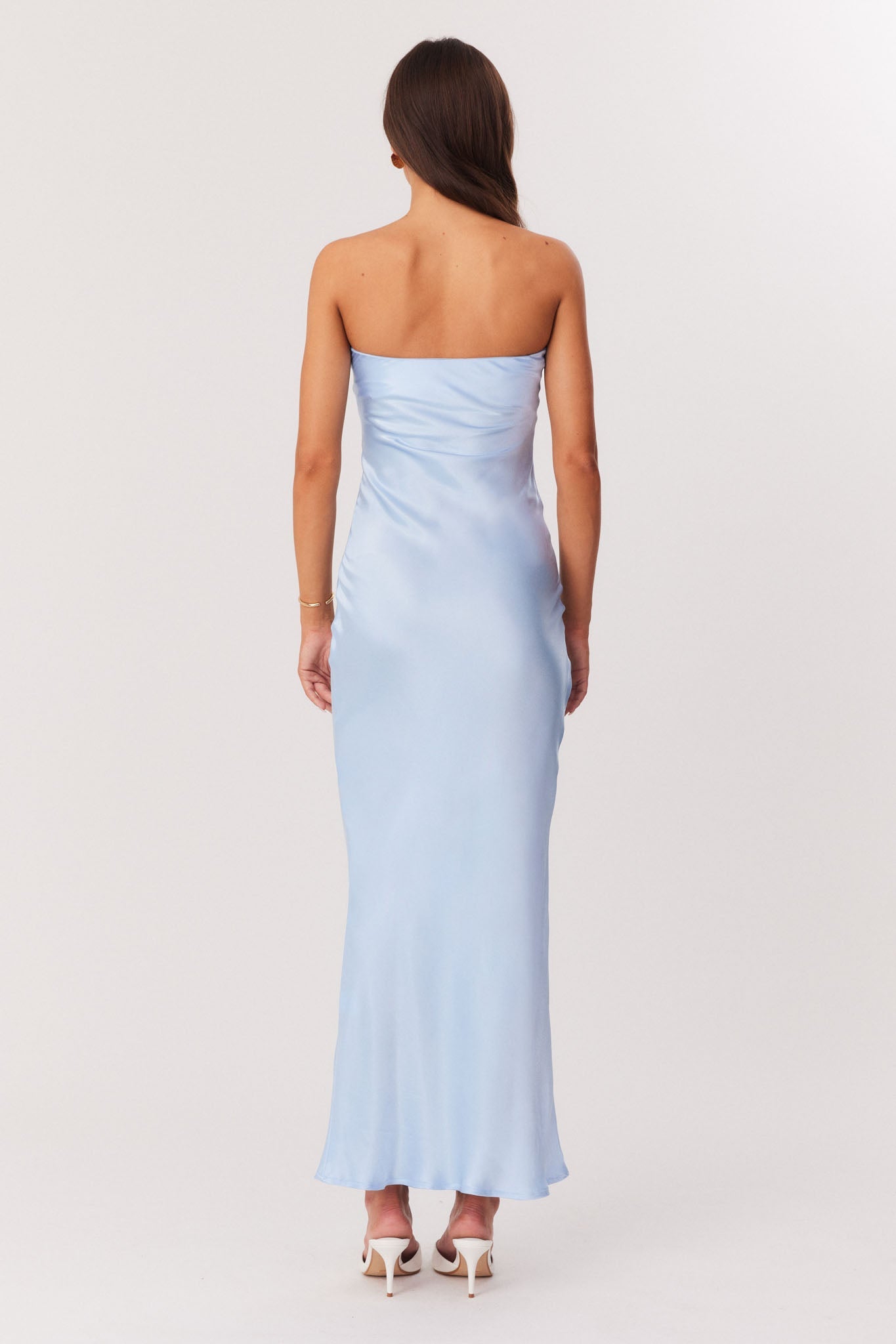 SNDYS ANGEL STRAPLESS DRESS (Sky Blue)