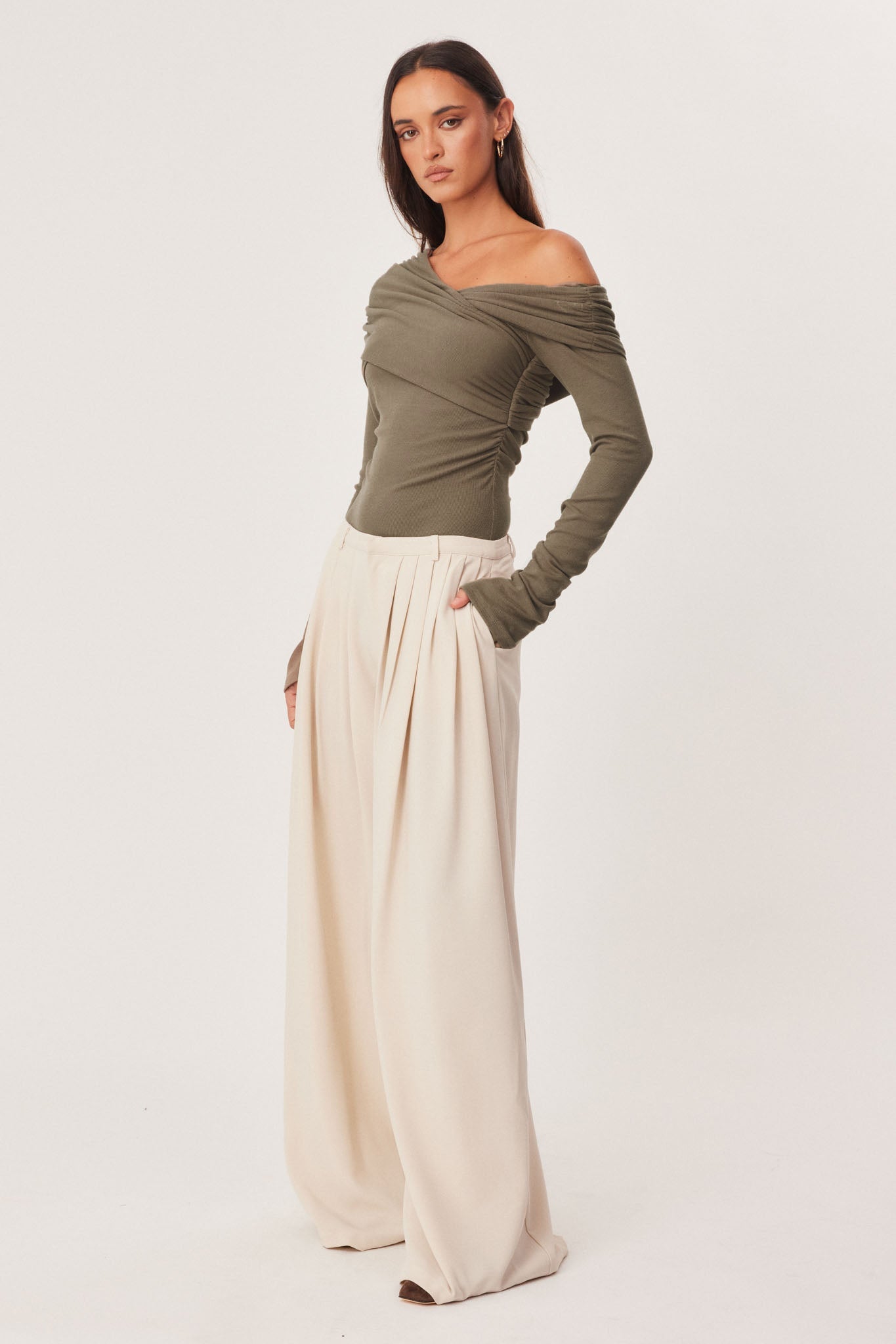 SNDYS ALLANI BODYSUIT (Olive)