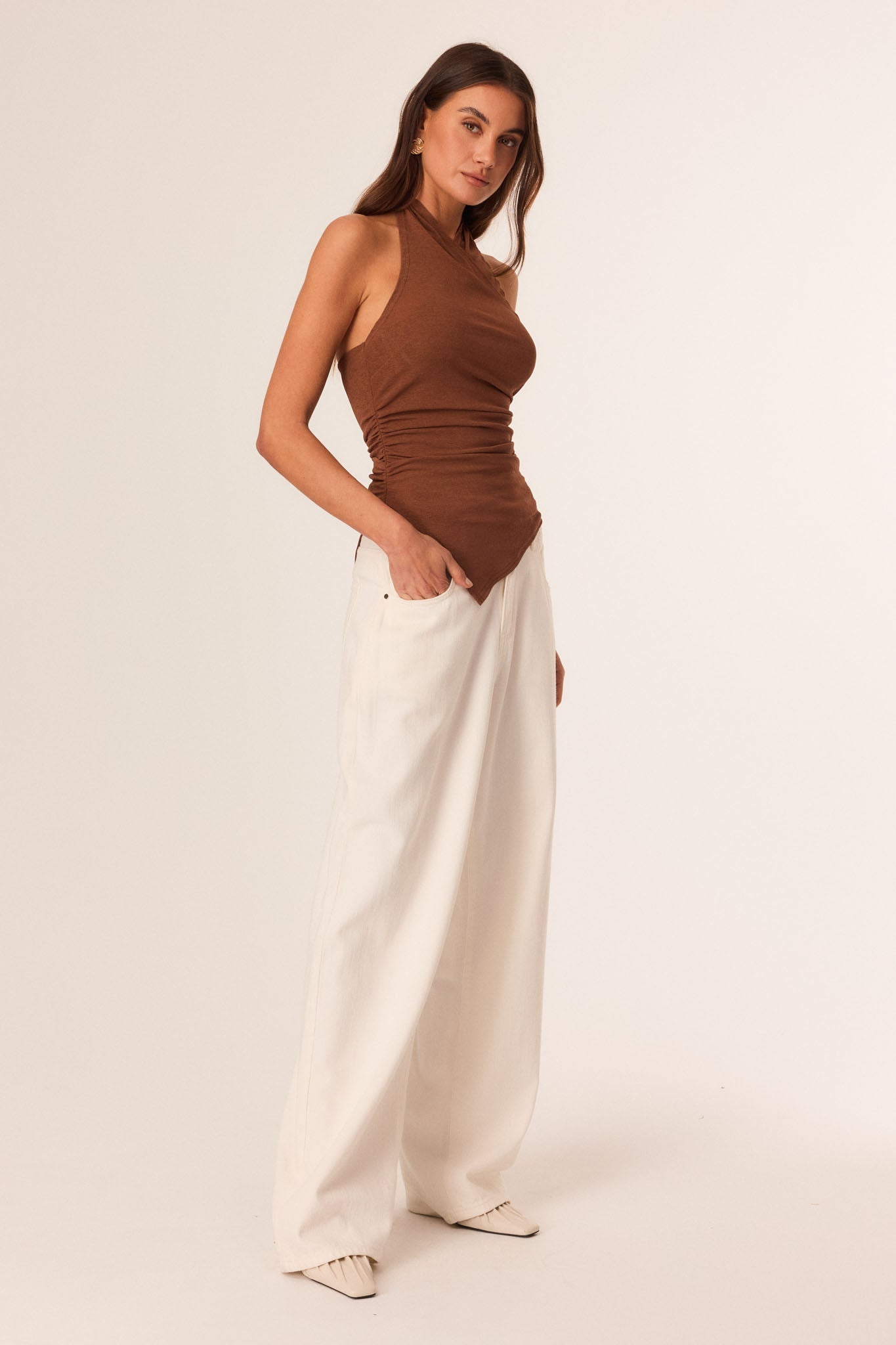 SNDYS AUSTIN TOP (Mocha)