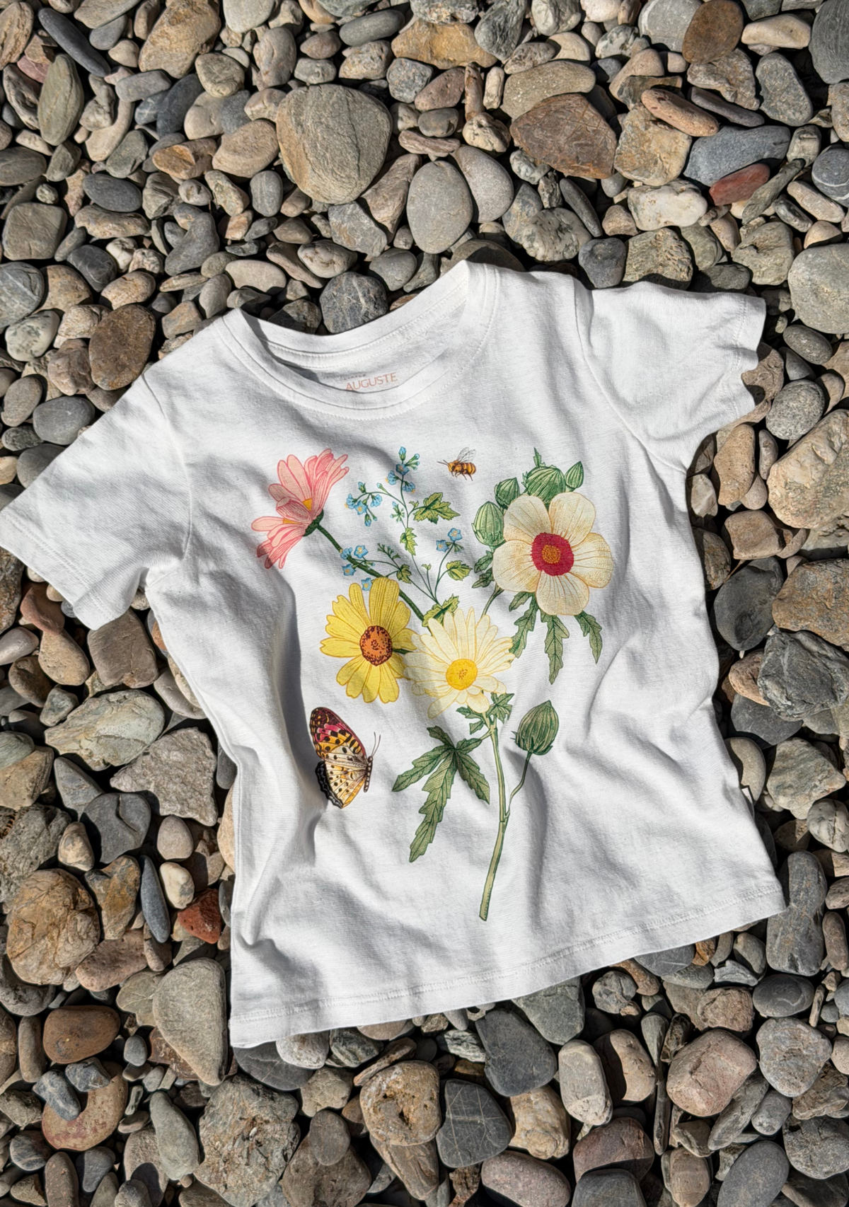 Image of T-Shirts. Productname: LITTLE AUGUSTE Flower Bloom Classic Tee in Print colour by brand - LITTLE AUGUSTE