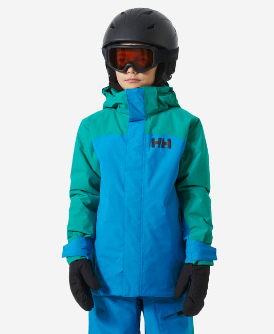 Image of Coats & Jackets. Product name - JR LEVEL JACKET, Neptune Blue in Neptune Blue colour by brand - Helly Hansen