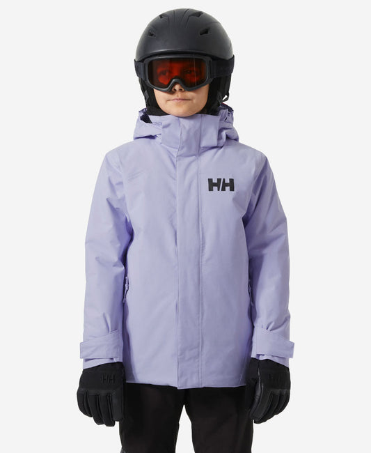 Image of Coats & Jackets. Product name - JR LEVEL JACKET, Bright Lavender in Bright Lavender colour by brand - Helly Hansen