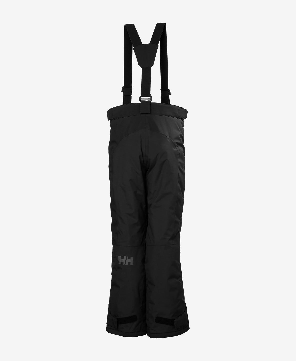 Image of a model wearing Pants. Product name - JR NO LIMITS 2.0 PANT, Black in Black colour by brand - Helly Hansen