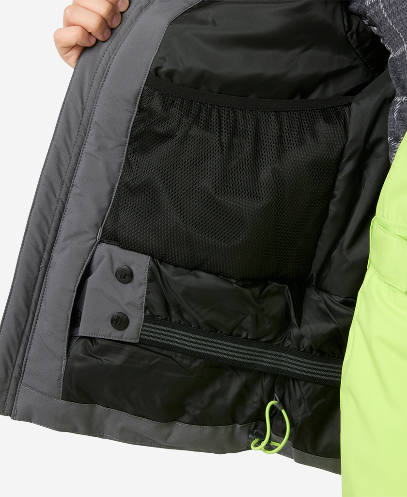 Helly Hansen JR ALPHA JACKET (Thunder Grey)