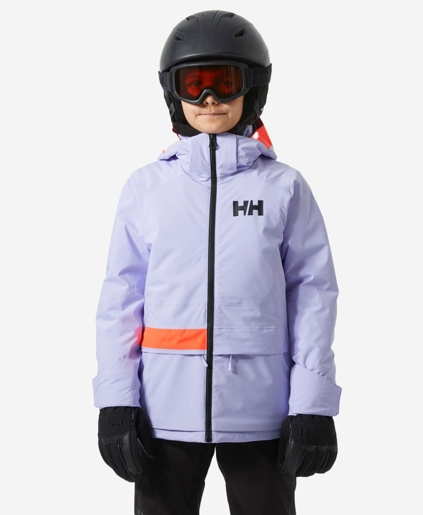 Image of Coats & Jackets. Product name - JR GIRL STELLAR JACKET 2.0, Bright Lavender in Bright Lavender colour by brand - Helly Hansen