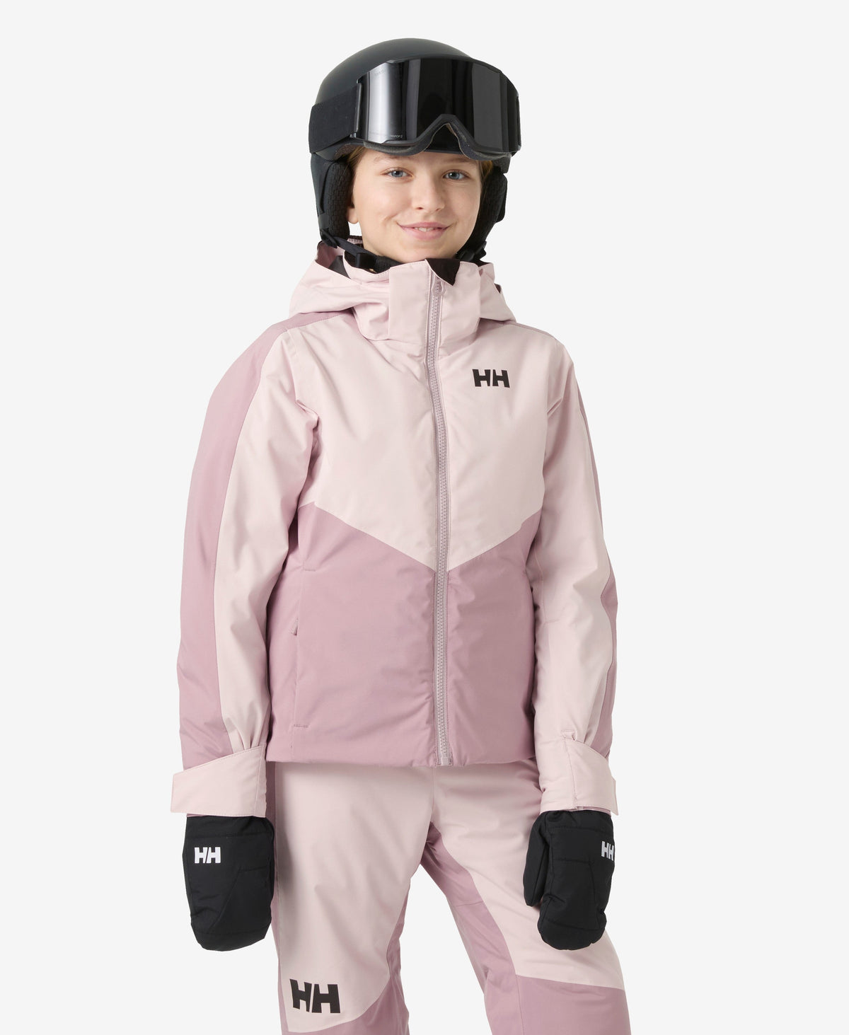 Image of Coats & Jackets. Product name - JR GIRL SNOWBLISS JACKET, Purple Clay in Purple Clay colour by brand - Helly Hansen