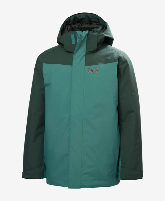 Image of Coats & Jackets. Product name - JR ORIONPEAK JACKET, Opal Green in Opal Green colour by brand - Helly Hansen