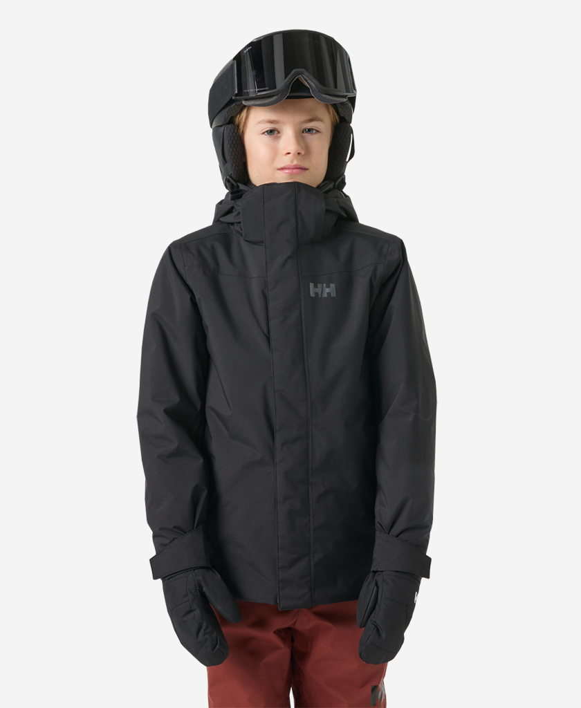 Image of Coats & Jackets. Product name - JR ORIONPEAK JACKET, Black in Black colour by brand - Helly Hansen