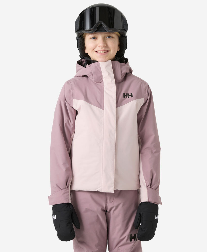 Image of Coats & Jackets. Product name - JR GIRL ICELILY JACKET, Pinkshake in Pinkshake colour by brand - Helly Hansen