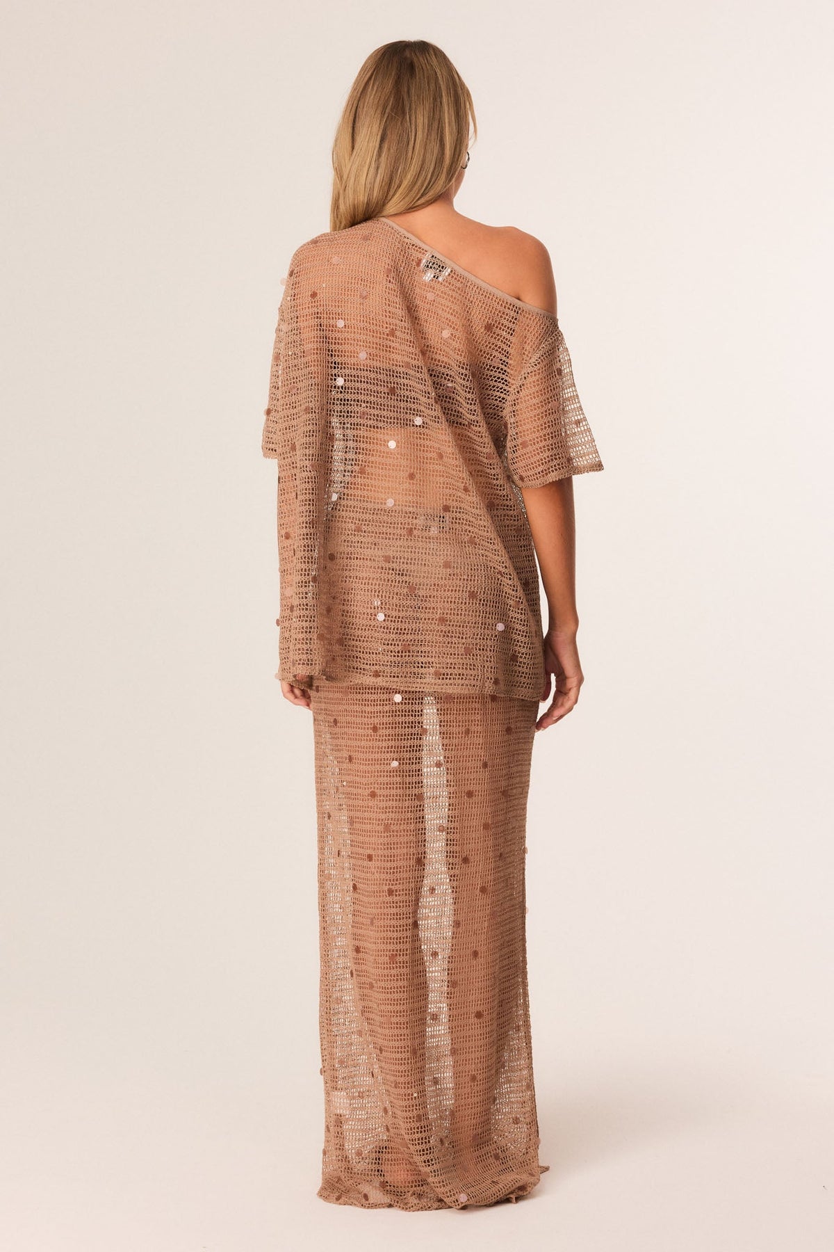 SNDYS ALTHEA MAXI SKIRT (Mocha)