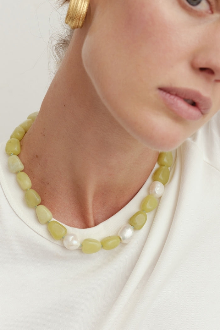 Reliquia Jewellery Solaya Necklace (Lime)
