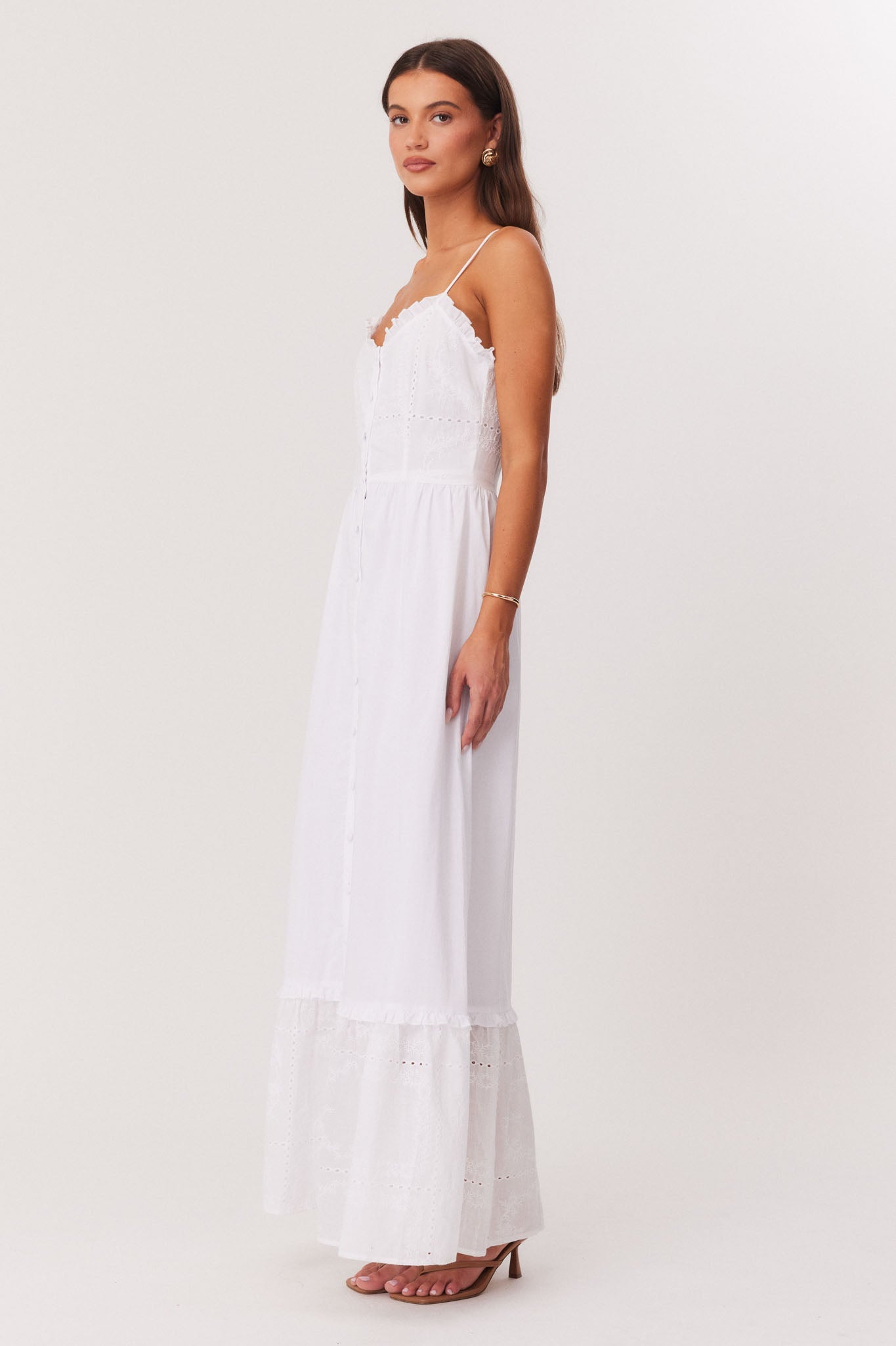SNDYS ASTRID MAXI DRESS (White)