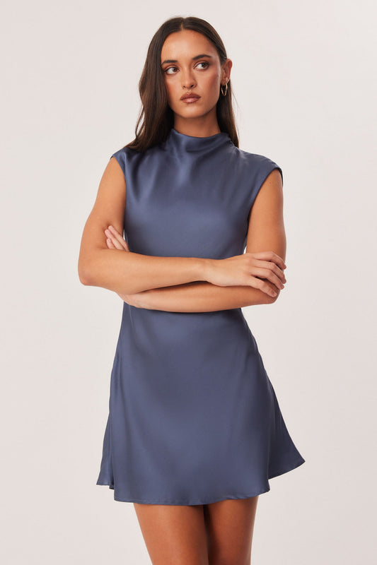 SNDYS NOX MINI DRESS (Navy)