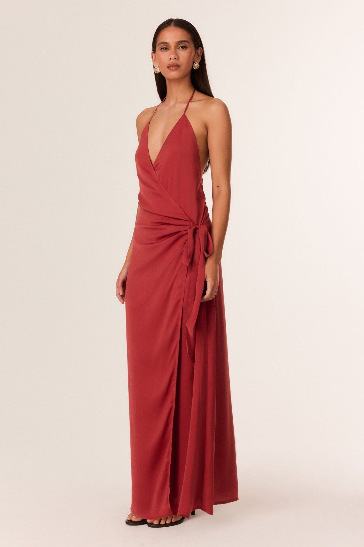 SNDYS ROSEWOOD MAXI DRESS (Rust)