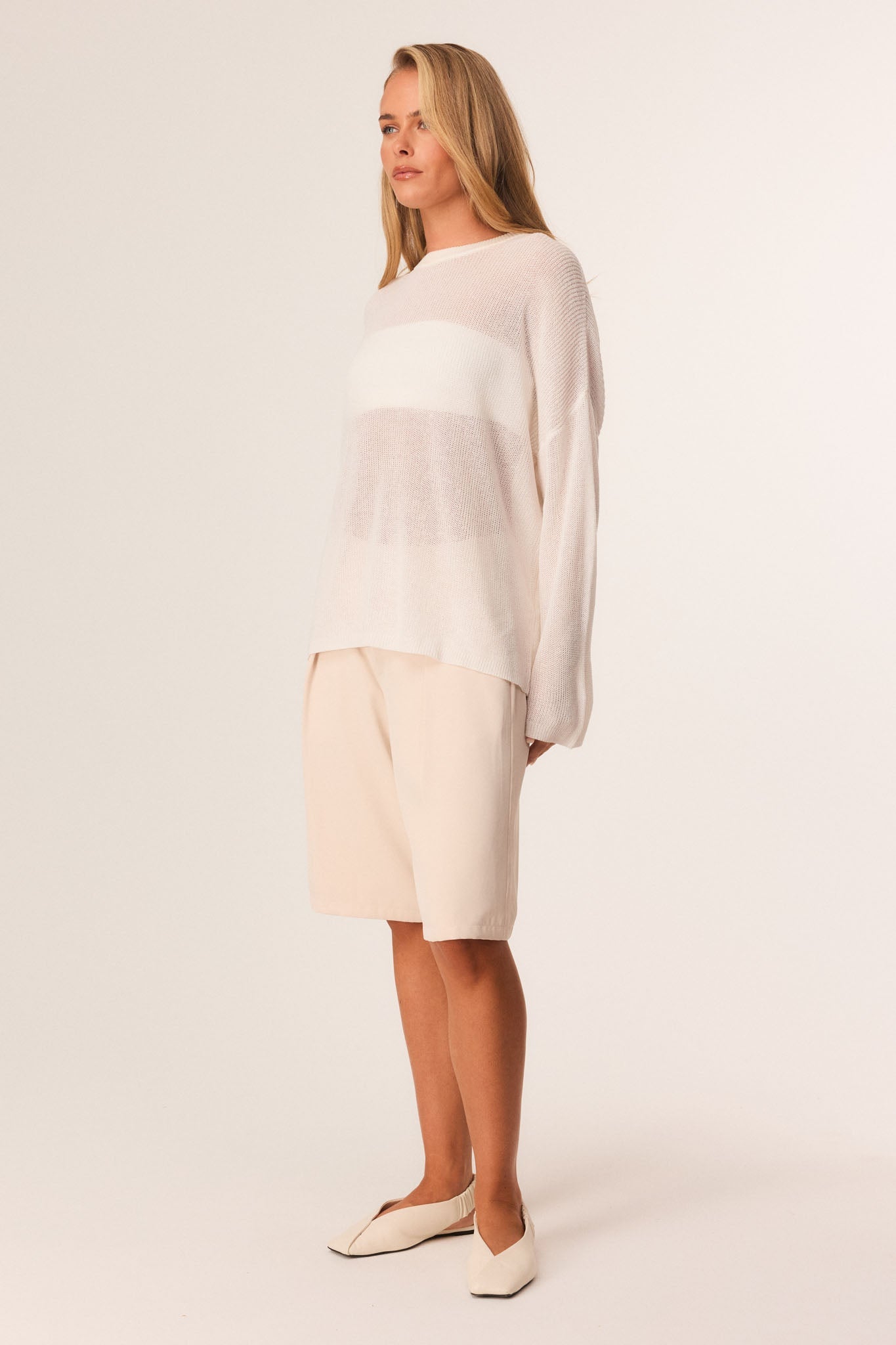SNDYS BOBBI JUMPER (White)