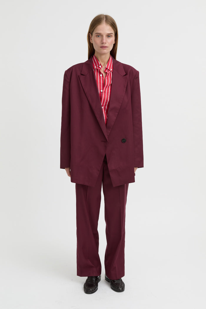 Blanca Studio Lazara Blazer (Burgundy)