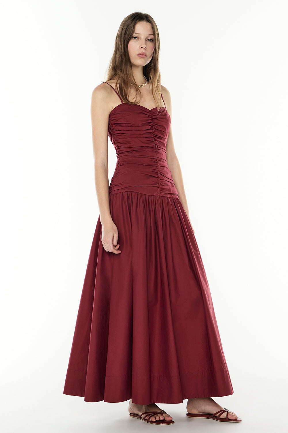 Provence Dress (Merlot)