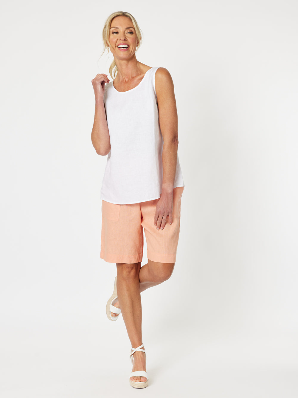 Gordon Smith Jordan Linen Short (Mandarine)