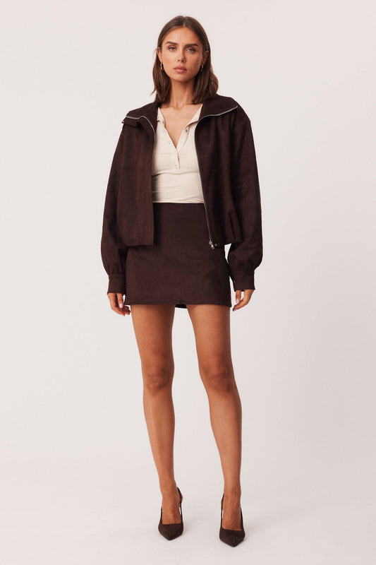 SNDYS BRYCE JACKET (Chocolate)