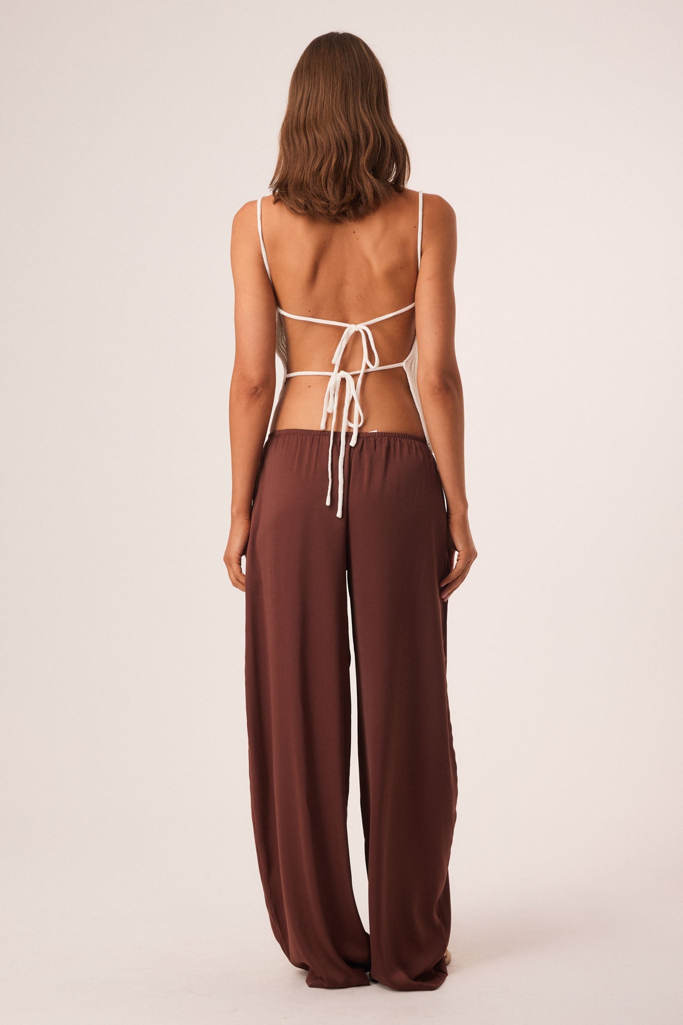 SNDYS DESI OPEN BACK TOP (White)