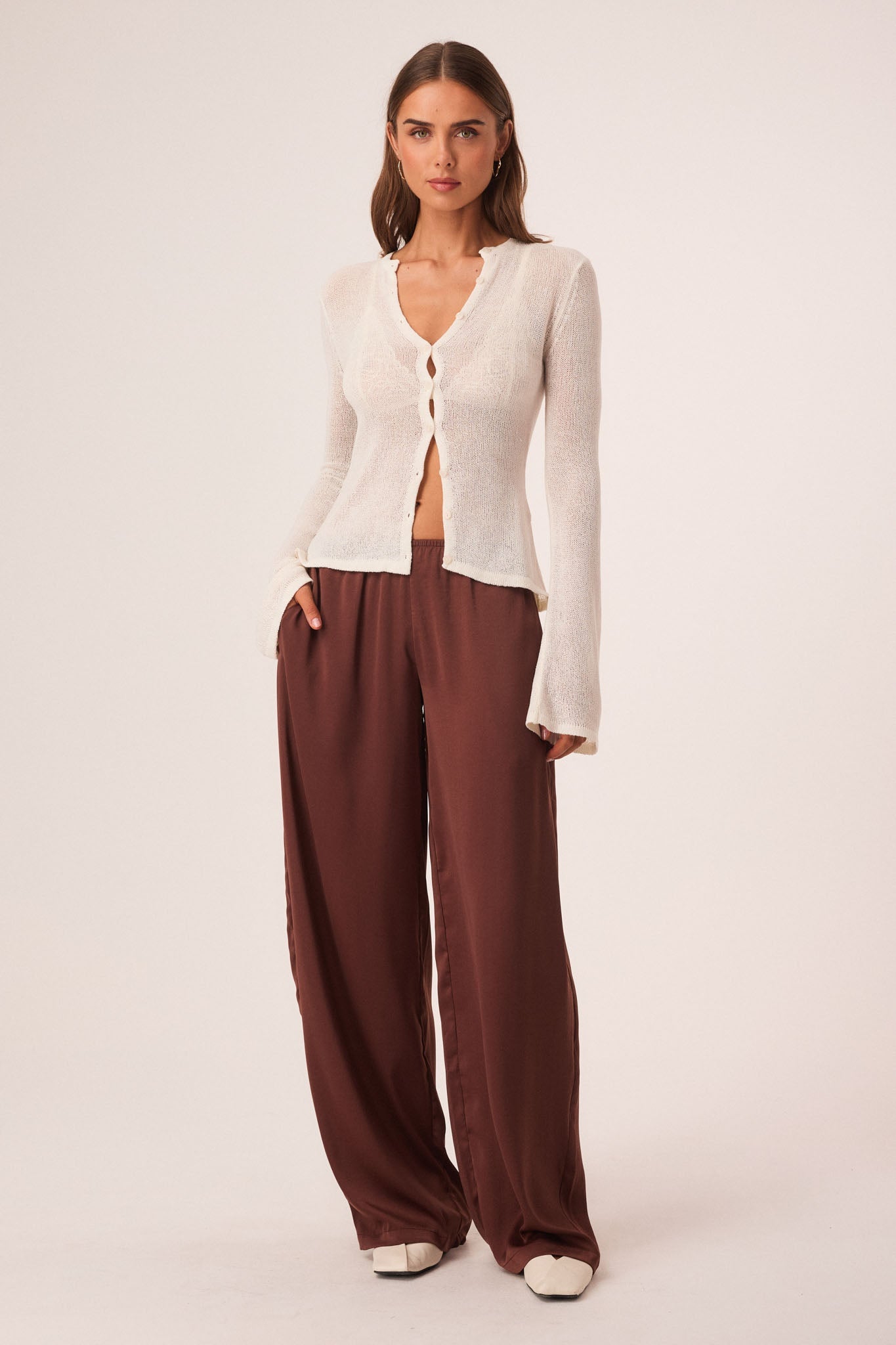 SNDYS HADLEY CARDIGAN (Off White)