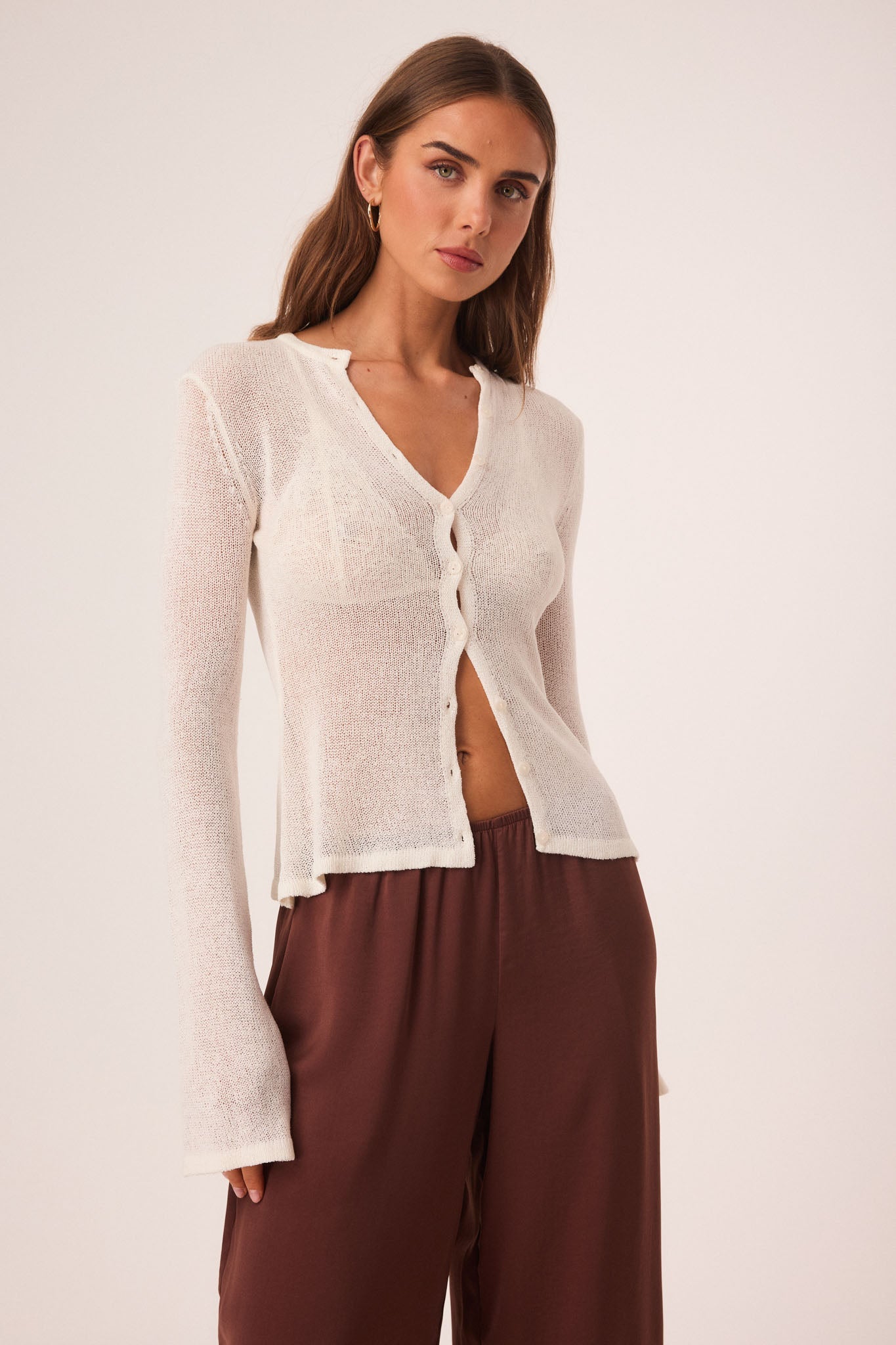 SNDYS HADLEY CARDIGAN (Off White)