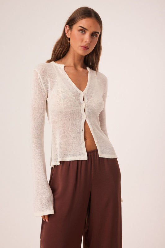 SNDYS HADLEY CARDIGAN (Off White)