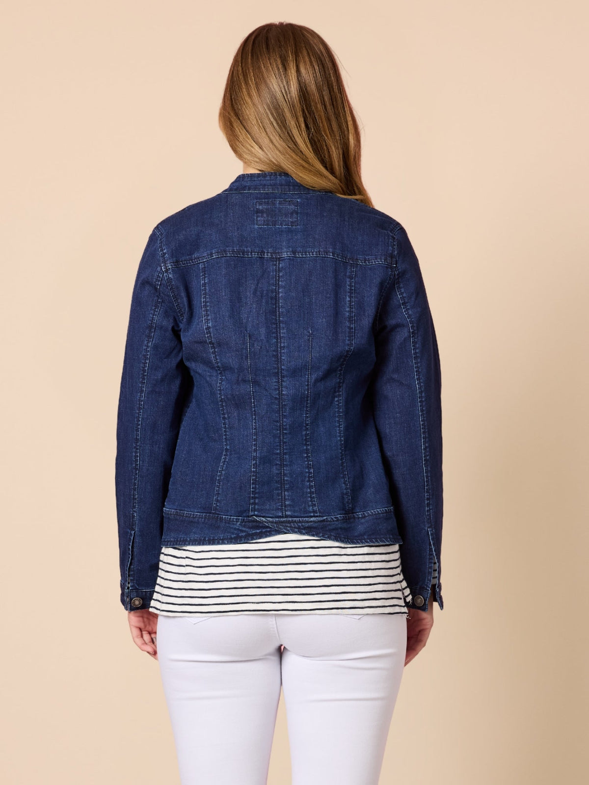 Threadz Maggie Denim Jacket (Dark Denim)