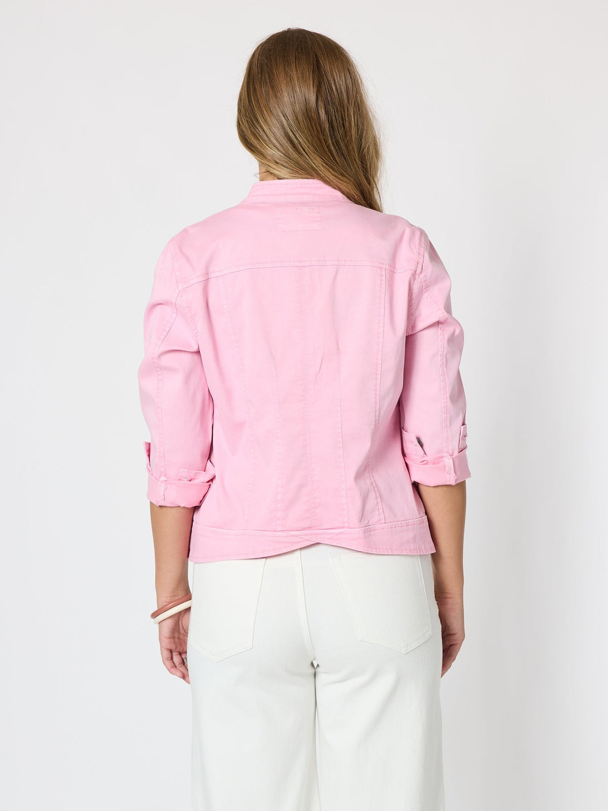 Threadz Maggie Denim Jacket (Flamingo)