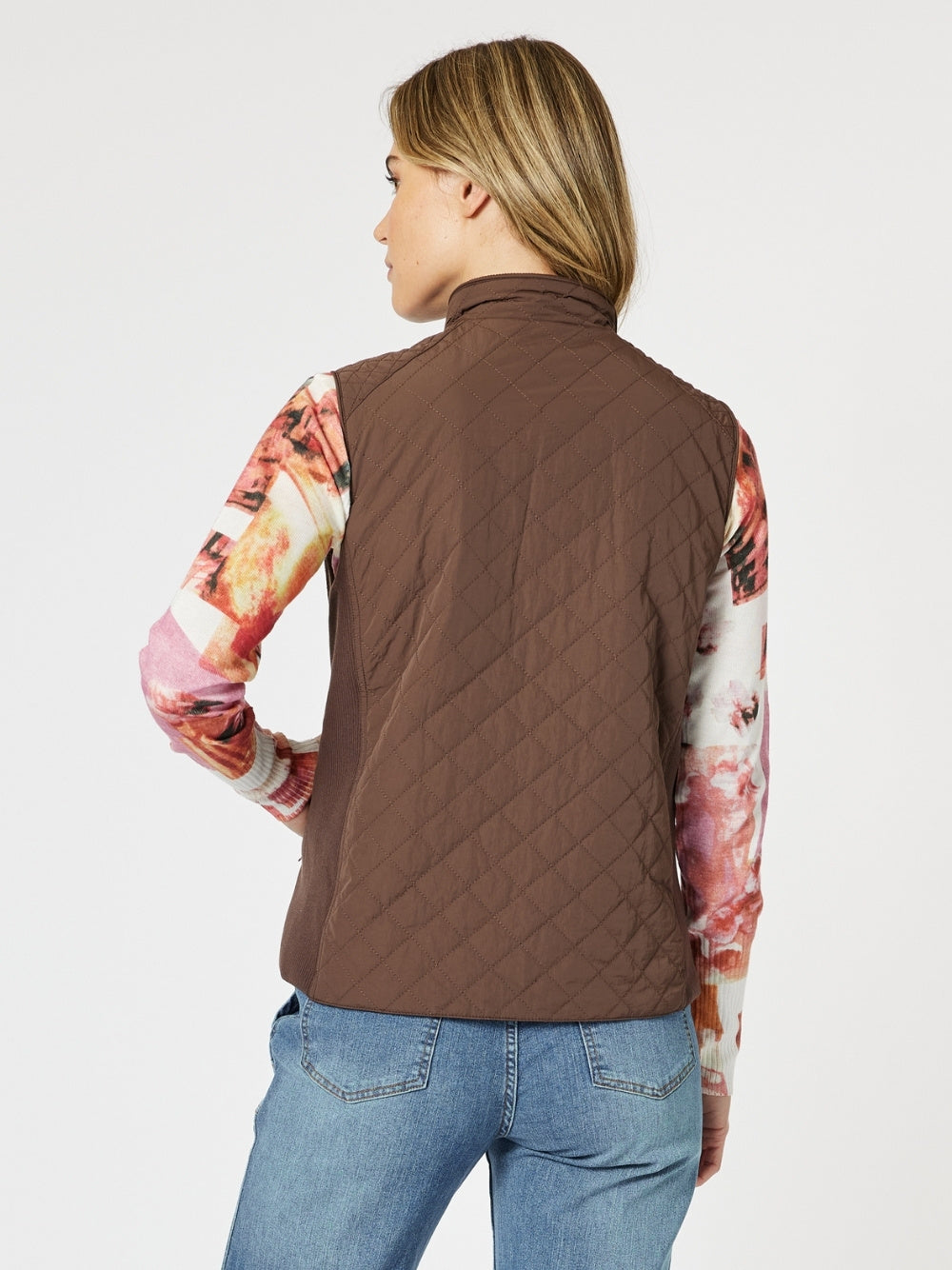 Gordon Smith Brighton Puffer Vest (Chocolate)