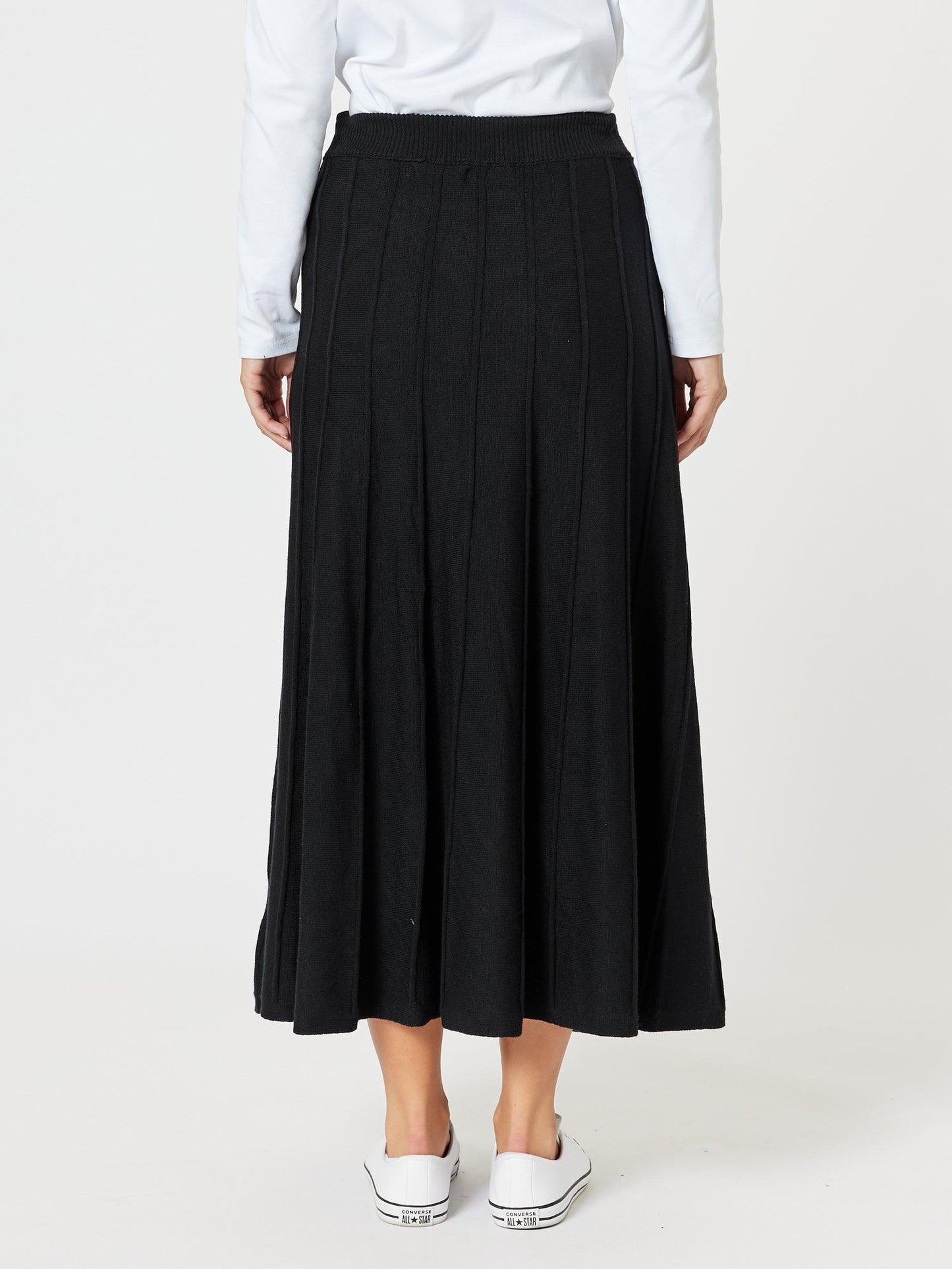 Gordon Smith Kate Long Knit Skirt (Black)