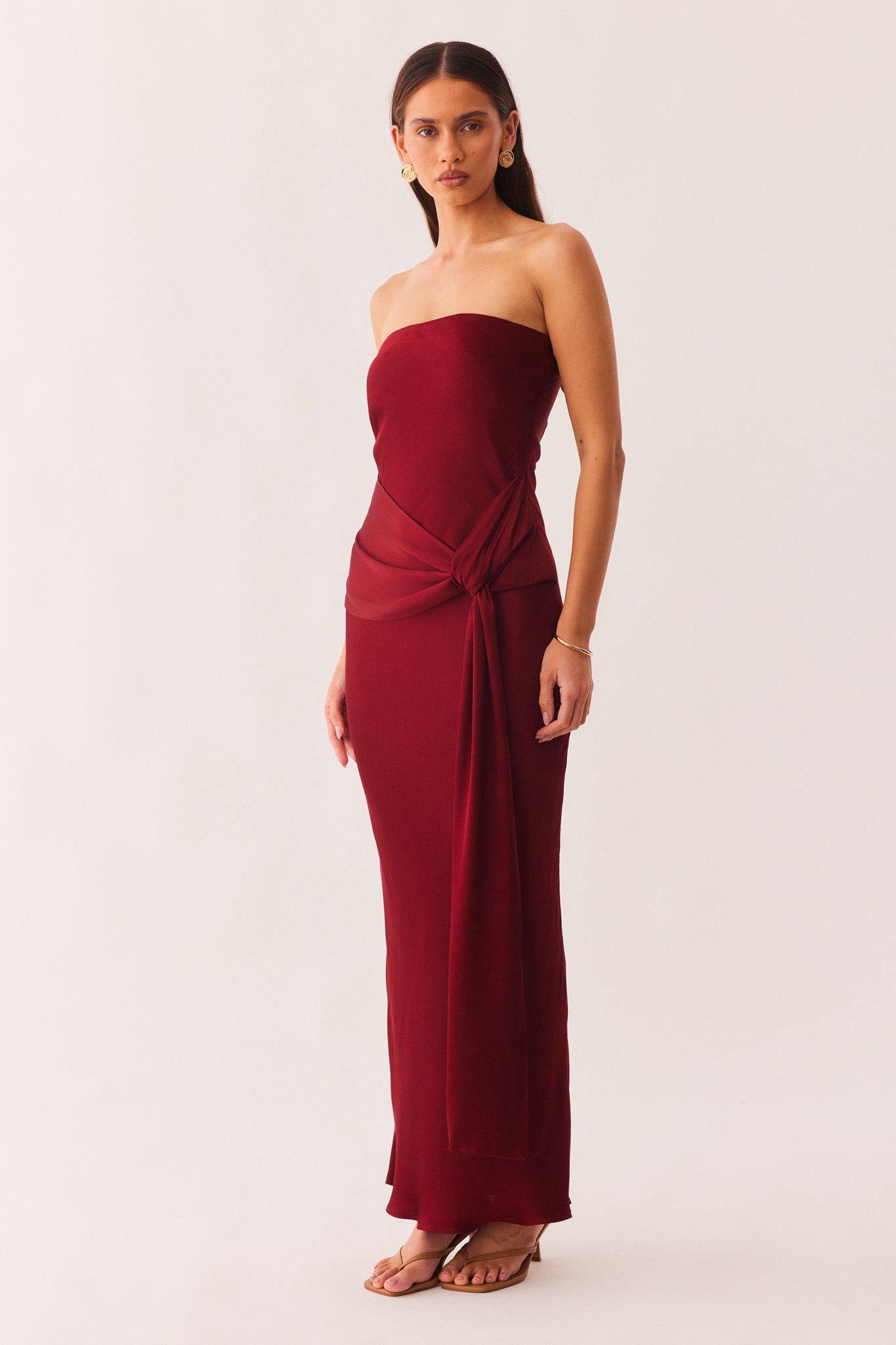SNDYS ANGIE MAXI DRESS (Wine)