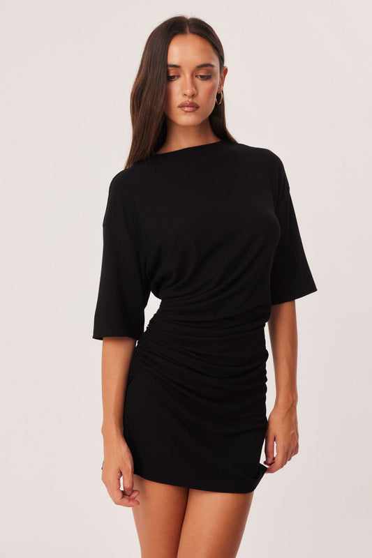 SNDYS AIRLIE MINI DRESS (Black)