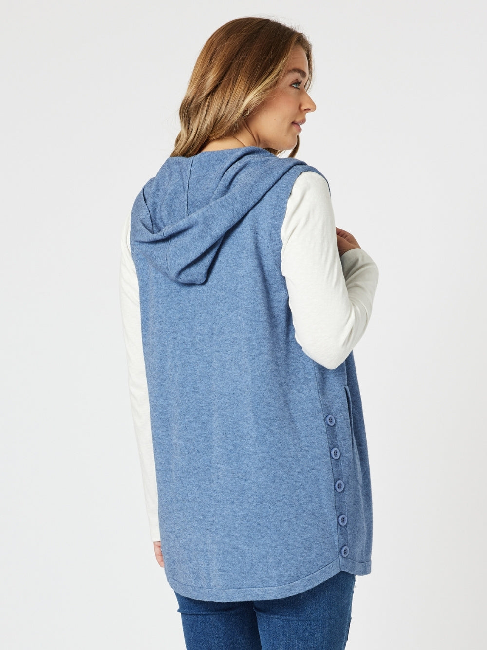 Threadz Ollie Vest (Indigo)